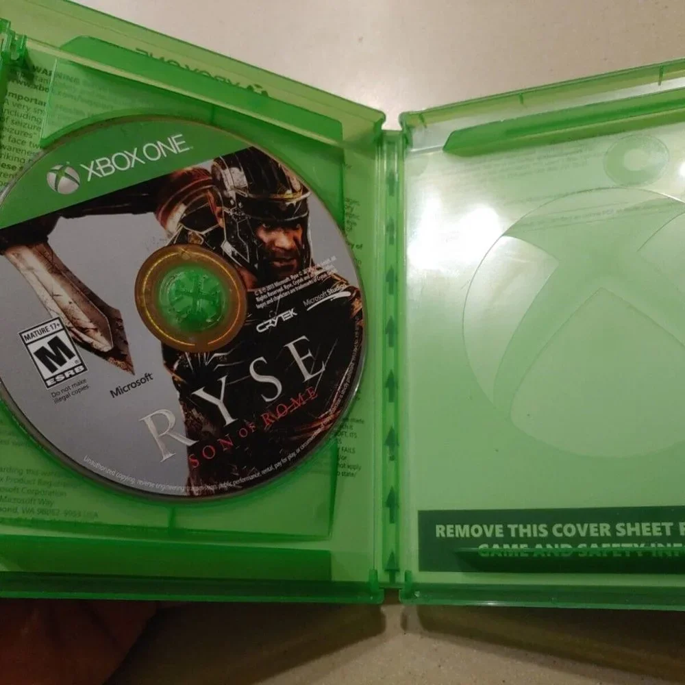 Ryse: Son of Rome (Microsoft Xbox One, 2013) Very Good Condition